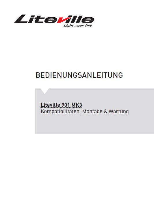 Bedienungsanleitung Liteville 901 Mk3