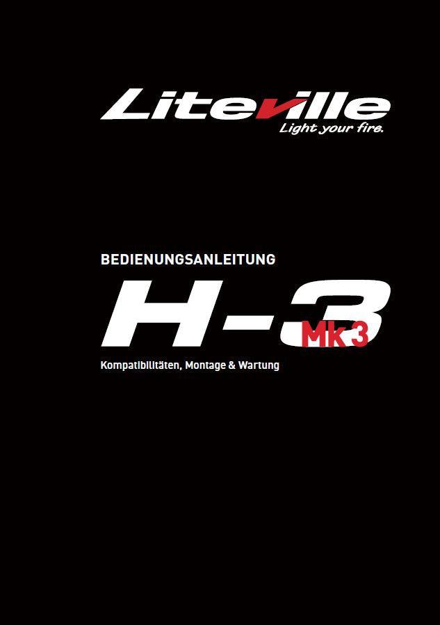 Bedienungsanleitung Liteville H3 Mk3