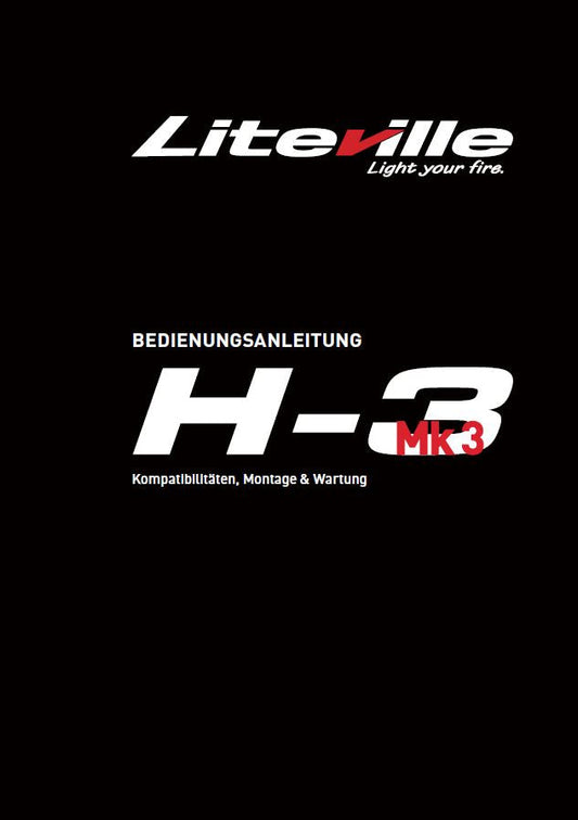 Bedienungsanleitung Liteville H3 Mk3